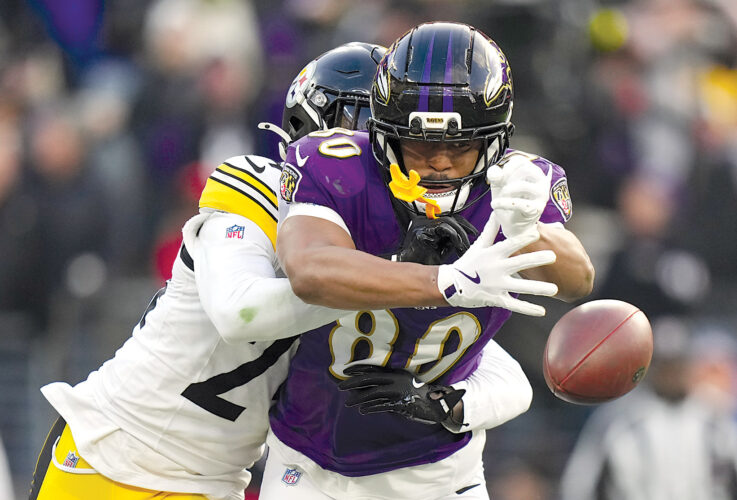 Pittsburgh Steelers beat Baltimore Ravens after overturned call on replay